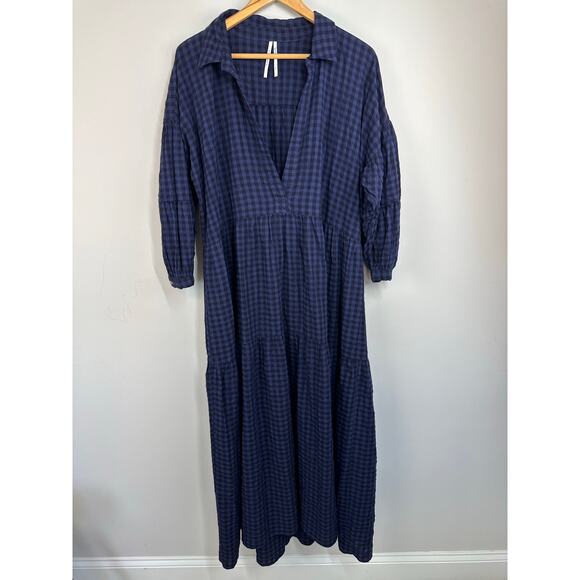 Anthropologie The Carolita Printed Tiered Shirt Dress Size XL - Picture 11 of 13